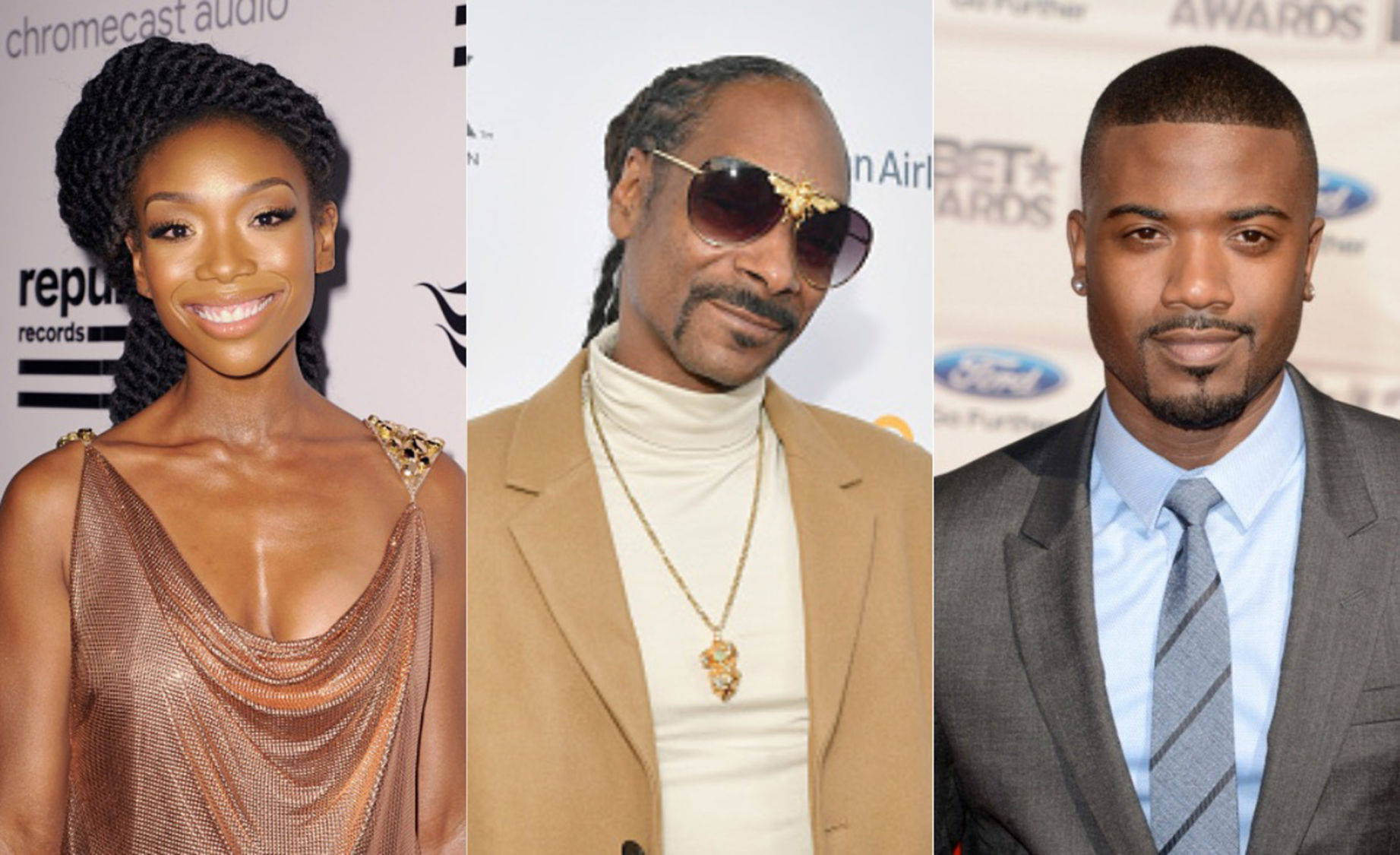 Brandy, Snoop Dogg and Ray J